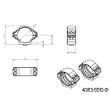 30mm Montageringe für Zielfernrohre | zweiteilige Picatinny-Basis mit QD-Hebeln 