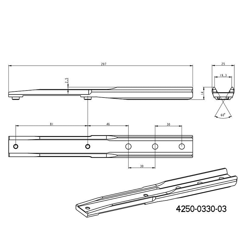 Adapter für InfiRay Rico RL 42, RH 50 | Blaser Basis 