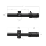 Vector Optics Forester 1-8x24 SFP Zielfernrohr 