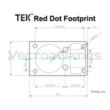 Vector Optics Raserei 1x17x24 Leuchtpunktvisier 