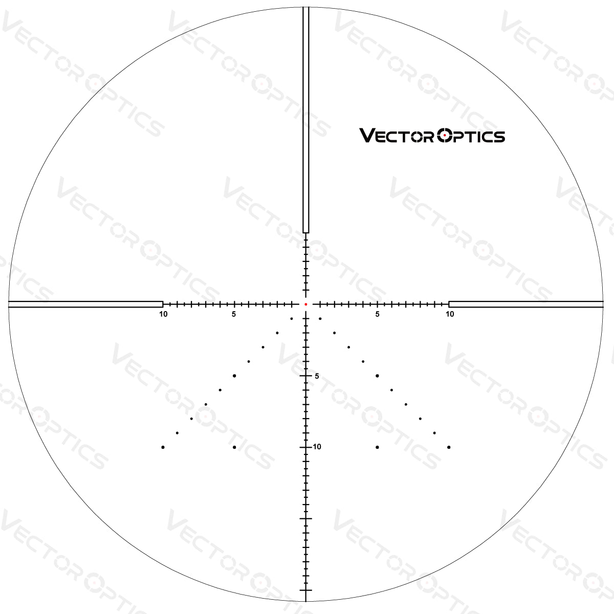 Vector Optics Veyron 6-24x44 IR Erste Brennebene Beleuchtetes Zielfernrohr 