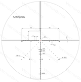 Vector Optics Veyron 4-16x44 IR Erste Brennebene Beleuchtetes Zielfernrohr 